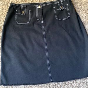 In the Wash black denim skirt - size 10